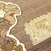 Bundesland 'Bayern' (Detail-Ansicht)