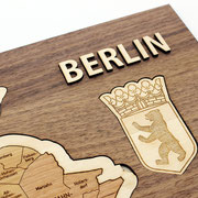 Bundeshauptstadt 'Berlin' (Detail-Ansicht zur besseren Erkennbarkeit ohne Rahmen)