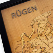  Insel Rügen im 3D-Objektrahmen