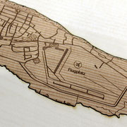 Insel Wangerooge (Detail-Ansicht zur besseren Erkennbarkeit ohne Rahmen)