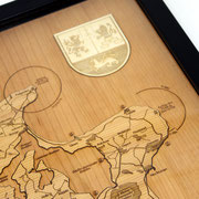  Insel Rügen im 3D-Objektrahmen