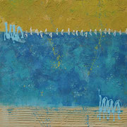 Wandbild "Am Horizont" - 60x80x4,5 cm