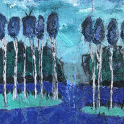Wandbild "Dem Himmel So Nah" - 50x60x4,5 cm 