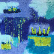 Wandbild "A Touch Of Green" - 70x70x4,5 cm