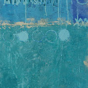 Wandbild "My Favorite Color" - 50x120x4,5 cm
