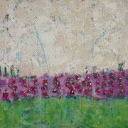 Wandbild "Im Frühling I" - 100x80x4,5 cm