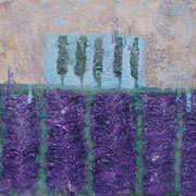 Wandbild "Provence" - 40x40x4,5 cm