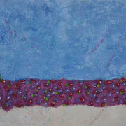 Wandbild "Im Frühling II" - 100x80x4,5 cm