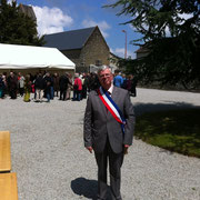 Inauguration le 25 mai sous la conduite de M.Denis Lenesley, maire de la Ronde Haye, qui a donné l'impulsion au projet