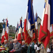 22 porte-drapeaux ont donné à la cérémonie une allure exceptionnelle
