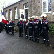 Revue des soldats du feu