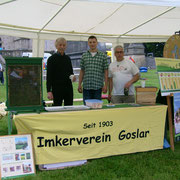 Der Stand ist aufgebaut