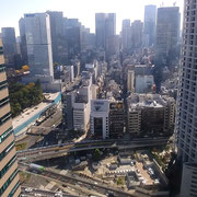 ホテルでは赤坂の街を見ながらゆっくりと静養してきました。　　　　　・静養もしてゆつくりと冬の旅(和良)