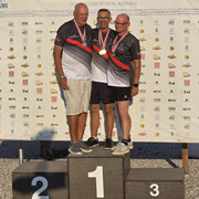 Kategorie Männliche Senioren 2 (Zählspiel): 1. Wolfgang Buxbaum (GUMP), 2. Karl Lakos (GUMP), 3. Helmut Passecker (GUMP)