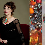Michèle Jarry des Loges, Collection 'Tutti Frutti' Necklace Grand Médaillon