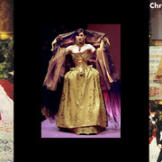 Michèle Jarry des Loges for Christian Lacroix's fashion show