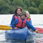 Kanufahrt auf dem Neckar im Feriencamp von sports-outdoorguide.de