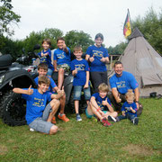 Gruppenbild Feriencamp 2014 mit SOG