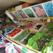 Etal de légumes