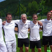 Mannschaft Herren1 beim Spiel in Türnitz - Mader, Huber M., Frühwirth, Pichler, Grünberger und Grilz