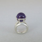 Ring Amethystkugel