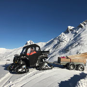 Polaris Sportsman ACE, Weg ausstecken Gaisbühel