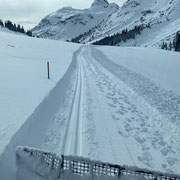 Tannläger-Loipe, Zugertal mit PB 100