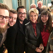 FDP-Bundesratsroadshow 12.11.2018  |  Ein Selfie mit Bundesrätin Karin Keller-Sutter