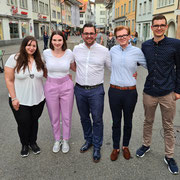 Der neue Vorstand der Jungfreisinnigen Winterthur (26.06.2020)