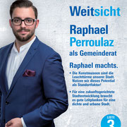 Raphael Perroulaz in den Grossen Gemeinderat (2018)