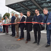 Eröffnung Gleisquerung Stadtmitte 23.09.2016 (Kesselhausplatz)