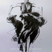 Sketch for "GOLD", 37 x 27 cm, monolith pencil on paper (sold)