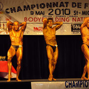 Samedi 08 Mai 2010 1er au Championnat de France de Culturisme à Angoulême