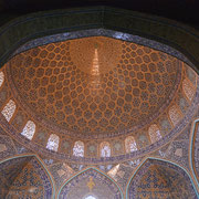 Isfahan, in der Lotfollah-Moschee