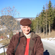 Peter beim Spaziergang