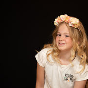 Kinderfotografie en fotoshoot kinderfeest in Breda en Oosterhout voor meisjes die hun verjaardag als fotomodel willen vieren