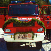 Fahrzeugweihe BLF im Jahr 2007