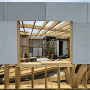 Panneaux extrieurs sur ossature bois