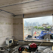 Après isolation, la membrane freine-vapeur