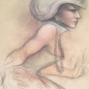 A Dr Sketchy session
