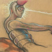 A Dr Sketchy session