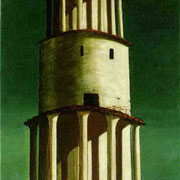 Giorgio de Chirico, la Torre Rossa 