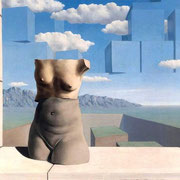 Magritte,  The summer Steps 1938