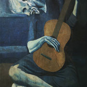 Pablo Picasso, Il vecchio chitarrista cieco   1903 