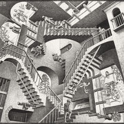 Escher, Relativity  1953