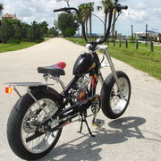 wide ride custom with 20 inch wheels