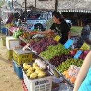 Khao Lak Market in Thailand.