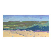 Duinpaadje - 12x24 - Gouache on paper - 2024 - Available