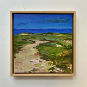 Slufter Texel 2 - 30x30cm - oilpaint on canvas - 2022 - Available