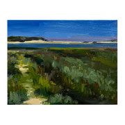 Slufter telex 1 - 18x24cm - oilpaint on canvas - 2022 - Available
